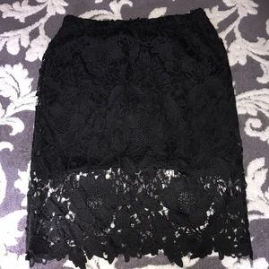 Black skirt